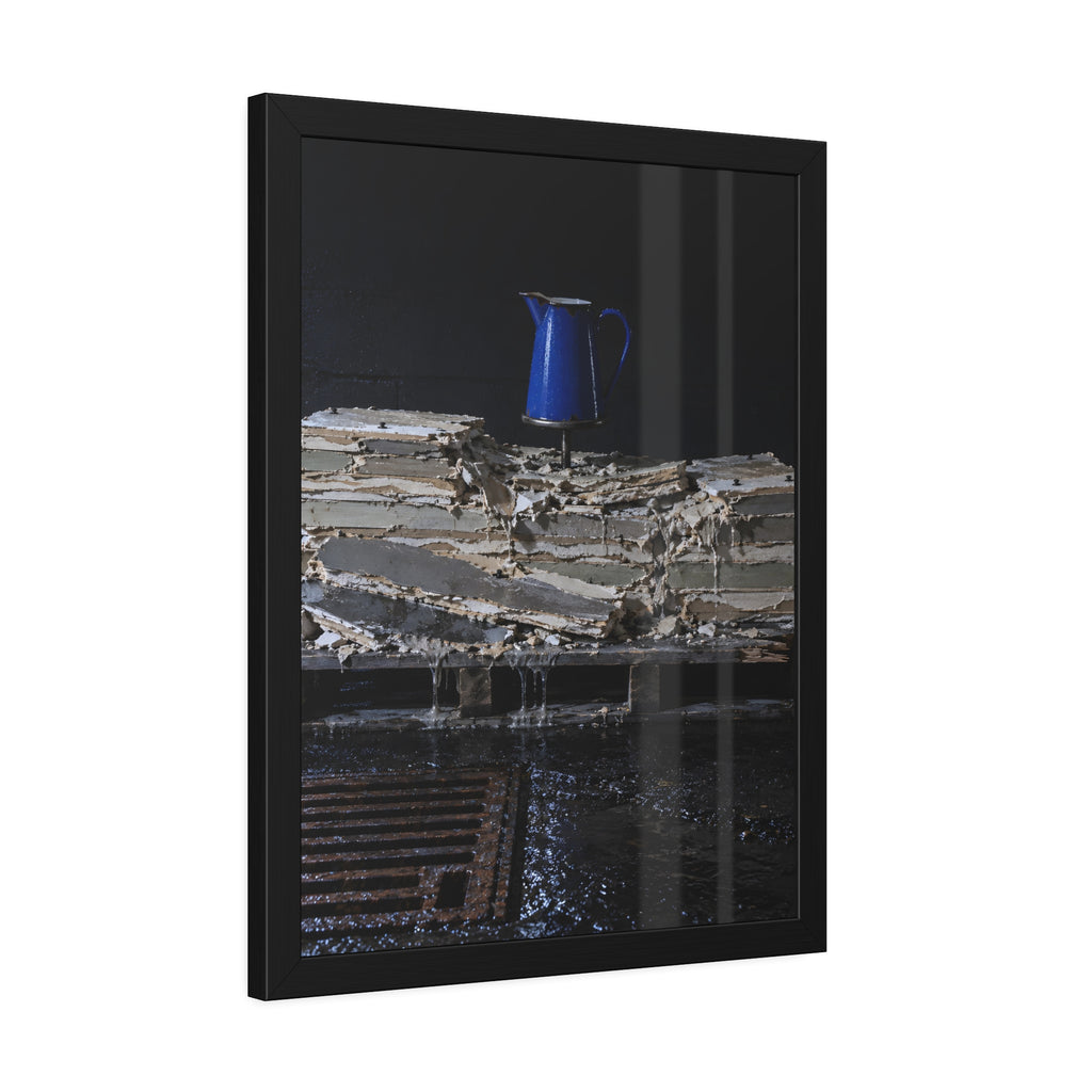"The Jug Stands Clear": A Garabaggio Framed Print