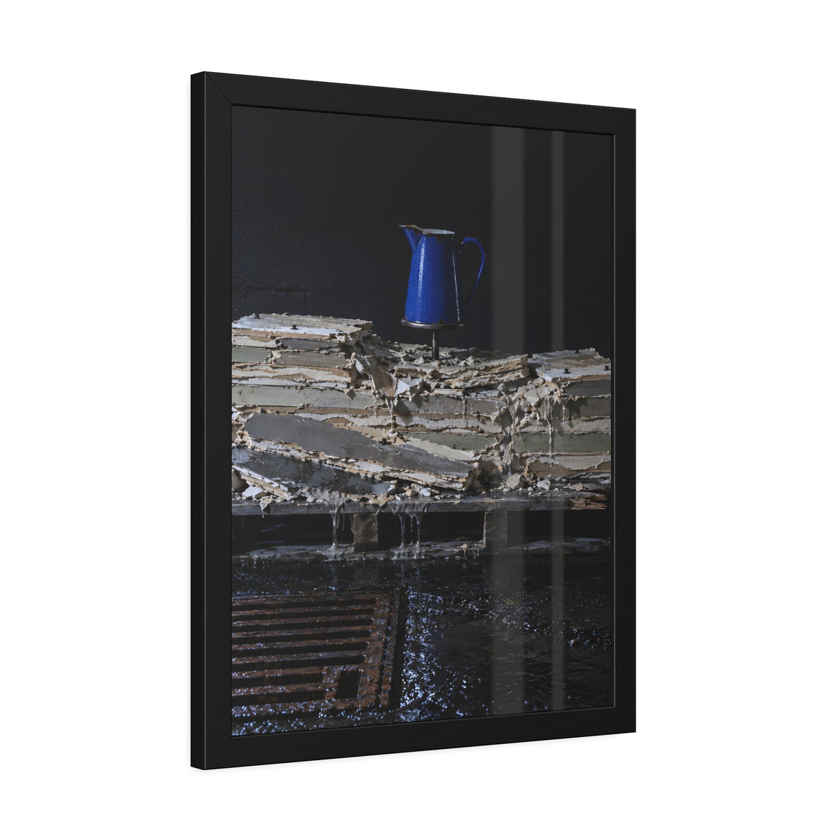 "The Jug Stands Clear": A Garabaggio Framed Print