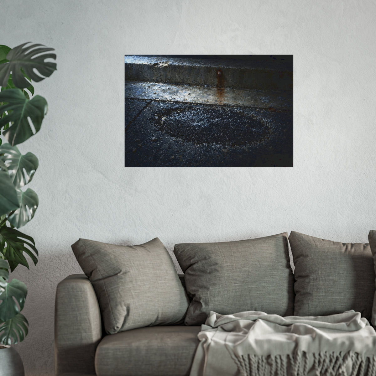 "The Rim at the Edge of the Patch": A Garabaggio Fine Art Print