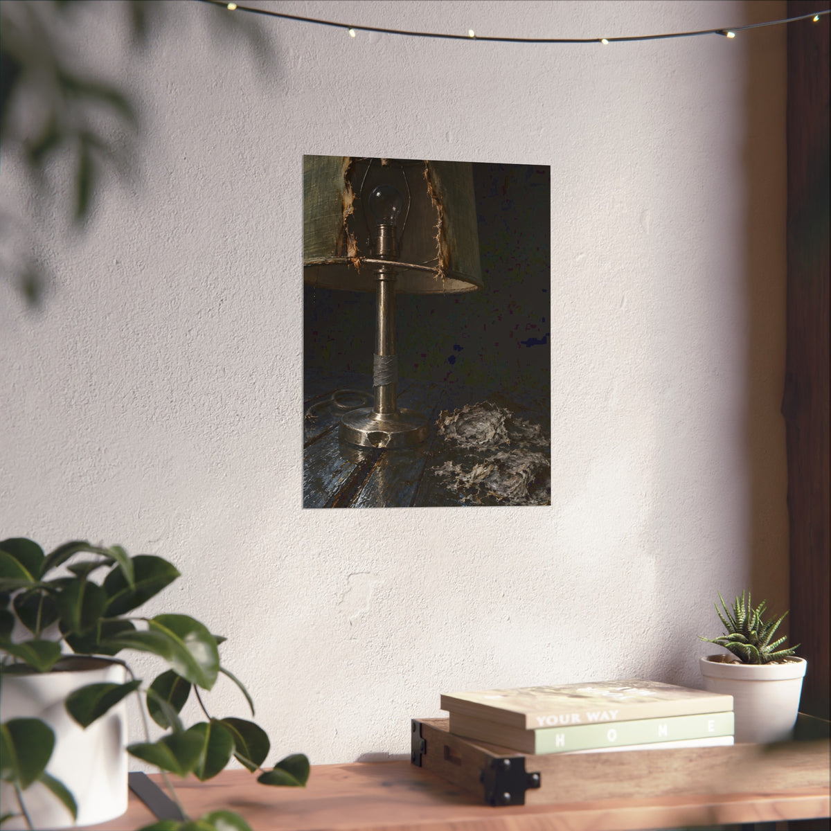 "The Stalk Under the Finial": A Garabaggio Fine Art Print