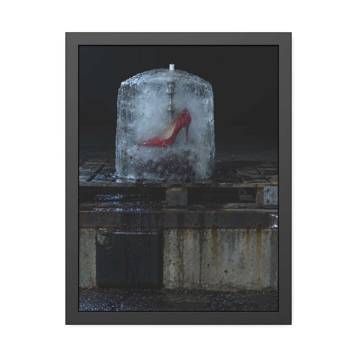 "The Wick in the Air": A Garabaggio Framed Print