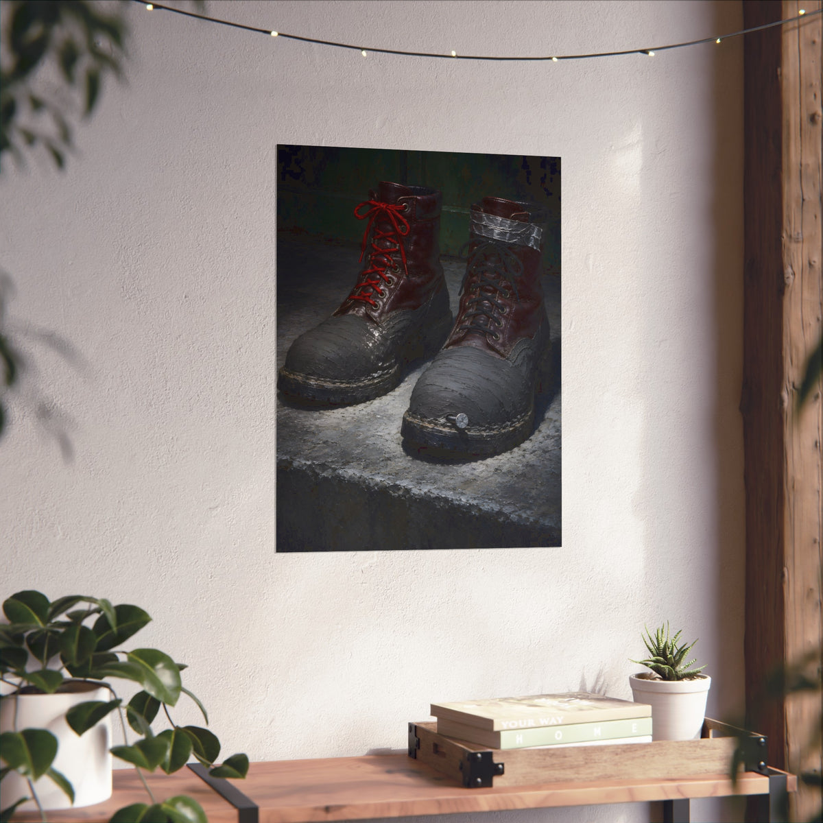 "The Toe Caps Going Matte": A Garabaggio Fine Art Print