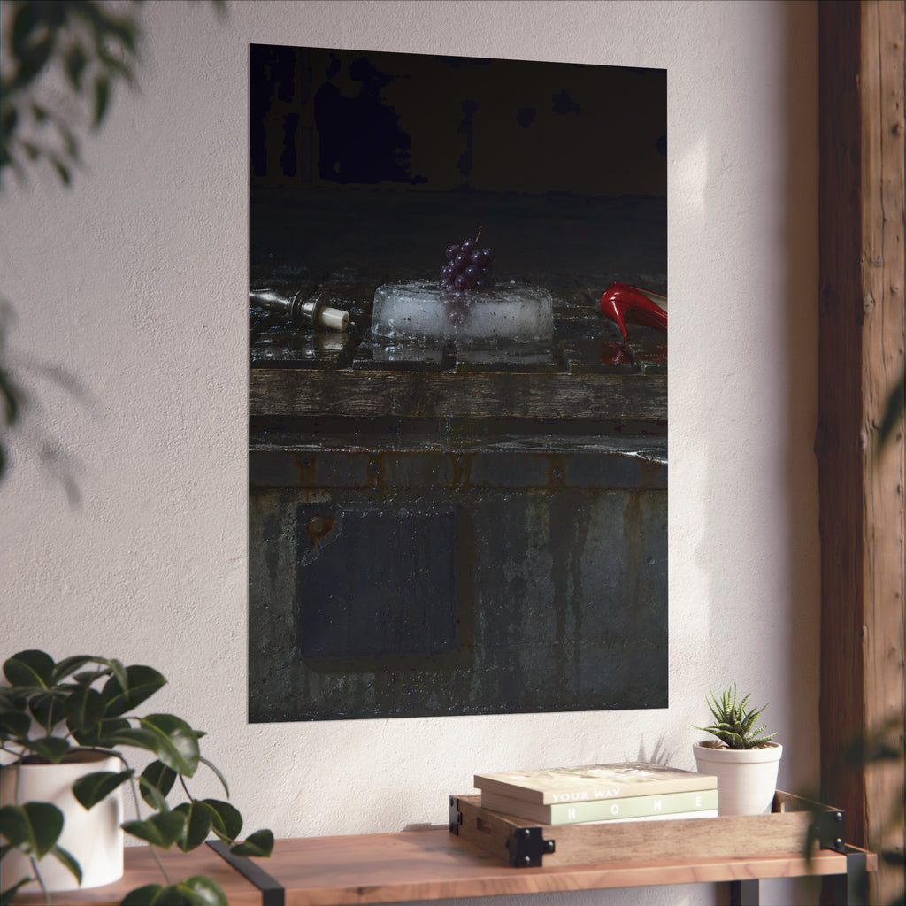 "The Grapes in the Slab": A Garabaggio Fine Art Print