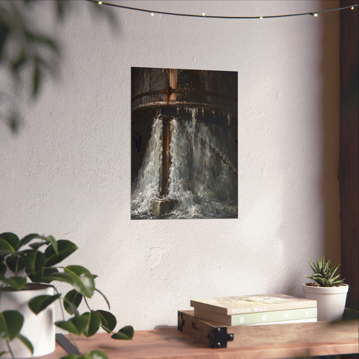 "The Pedestal of Ice": A Garabaggio Fine Art Print