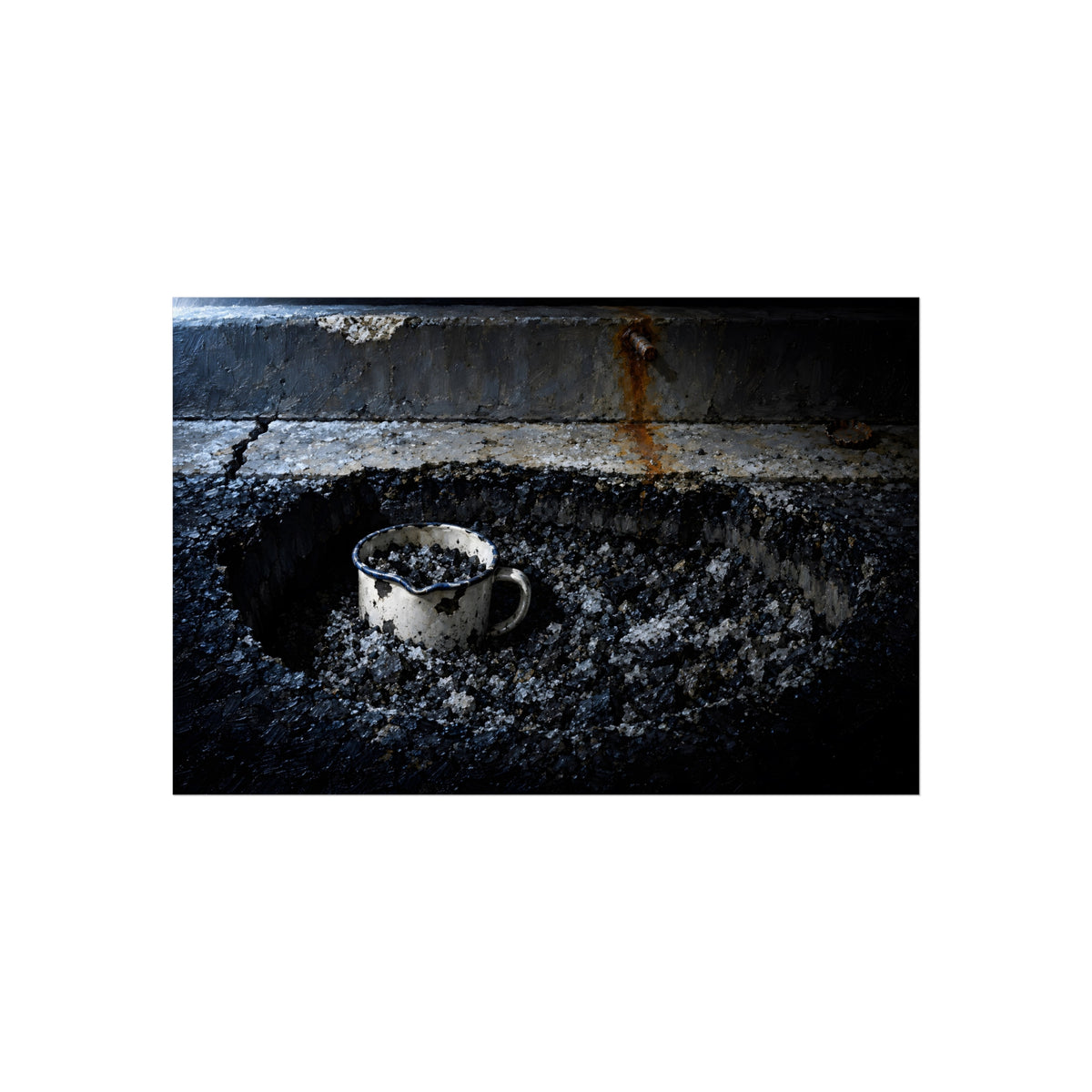 "The Mug Full of Gravel": A Garabaggio Fine Art Print