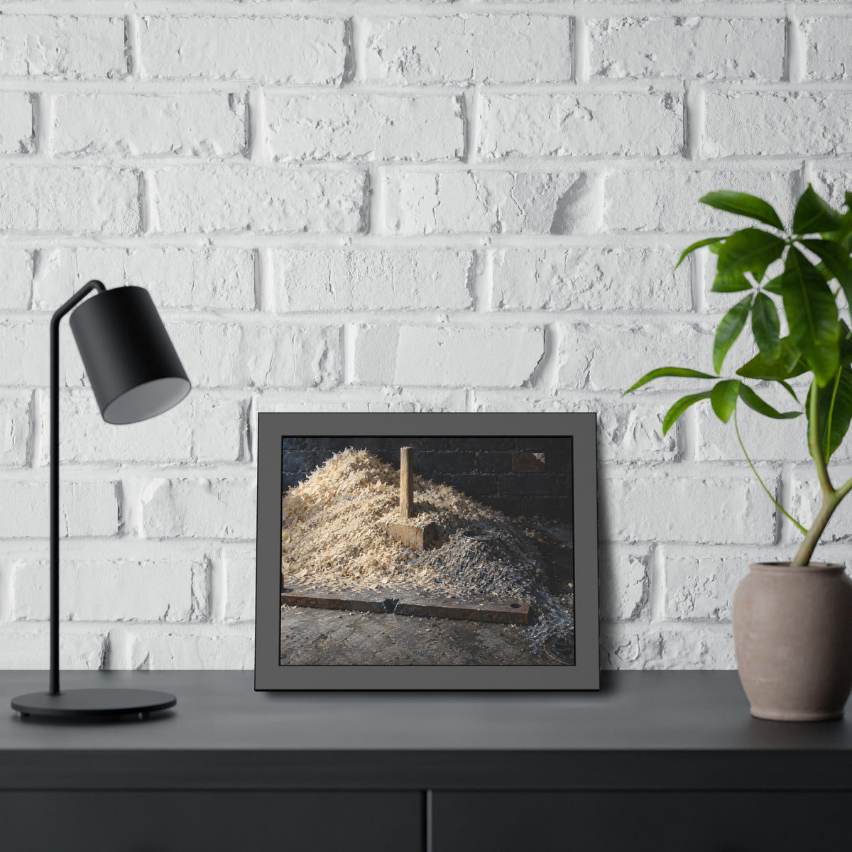 "The First Wash and the Rim": A Garabaggio Framed Print