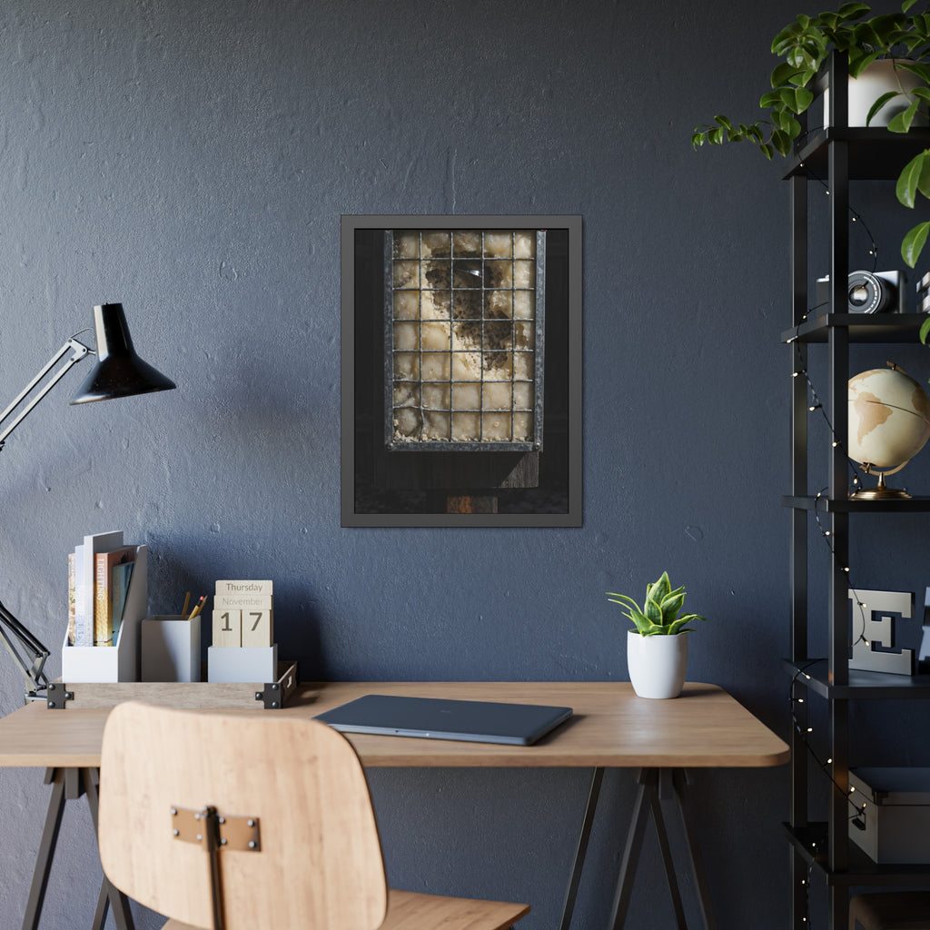 "The Dented Rim": A Garabaggio Framed Print