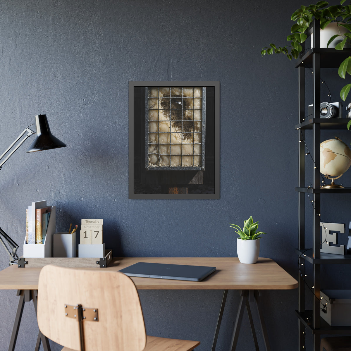 "The Dented Rim": A Garabaggio Framed Print
