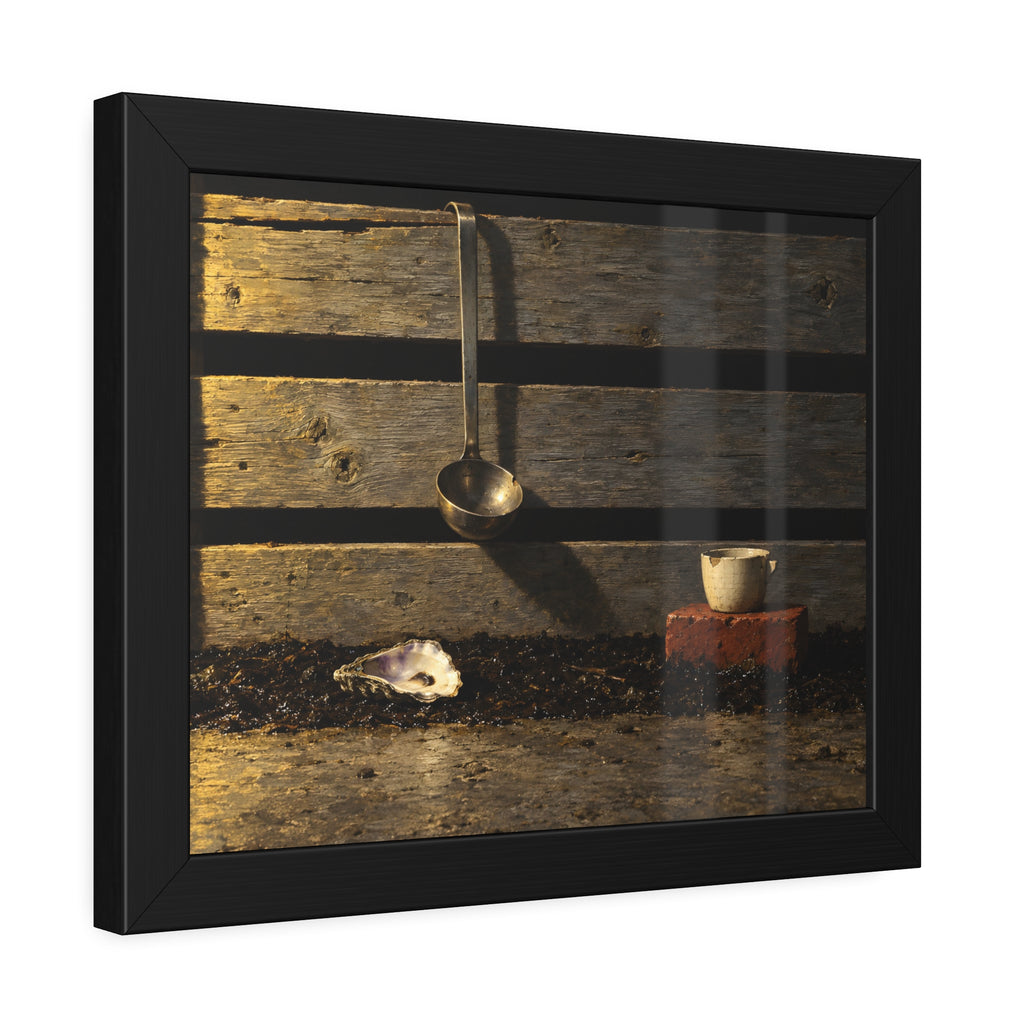 "The Oyster Clear": A Garabaggio Framed Print