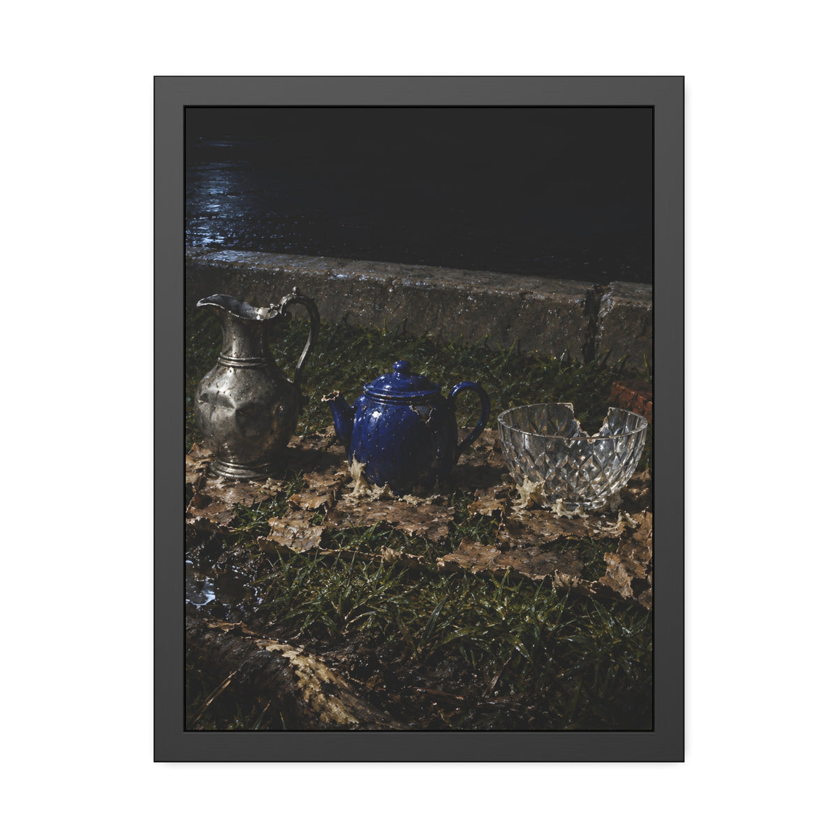 "What Nobody Took": A Garabaggio Framed Print