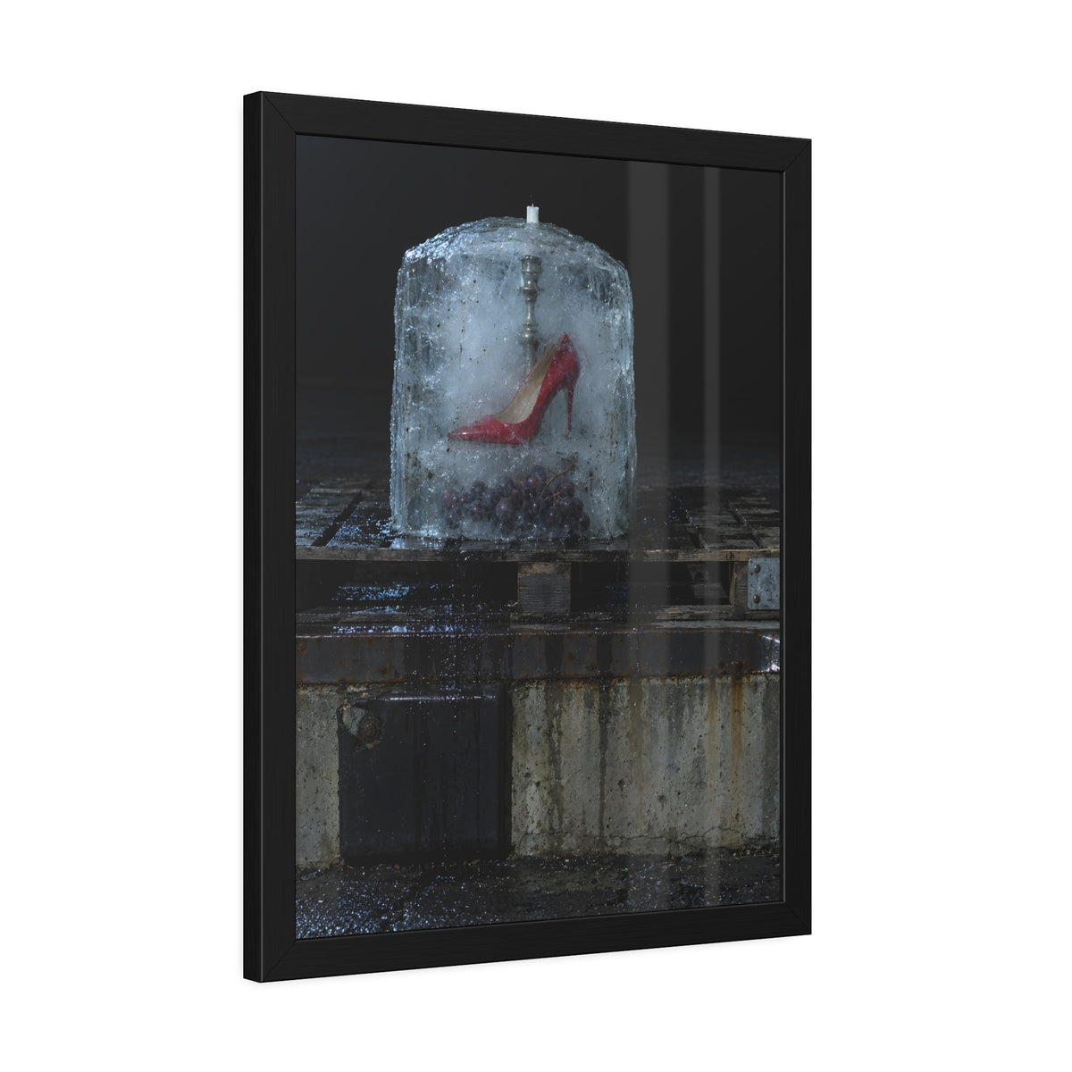 "The Wick in the Air": A Garabaggio Framed Print
