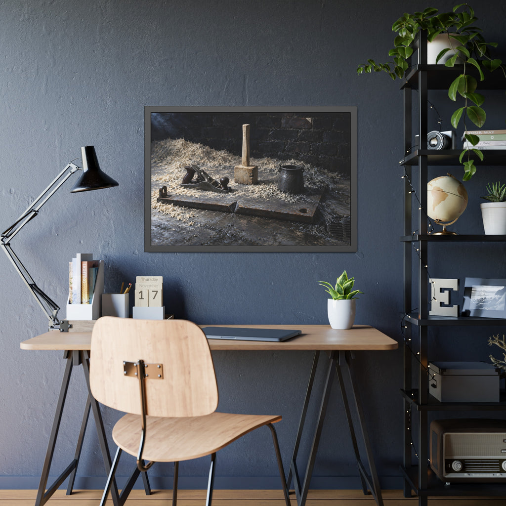 "The Mallet Whole": A Garabaggio Framed Print