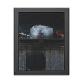 "The Shoe Stepped Out": A Garabaggio Framed Print