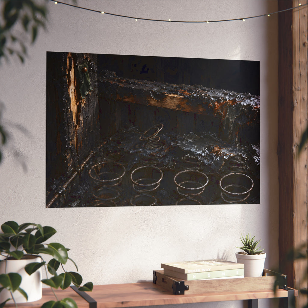 "The Front Row Bare": A Garabaggio Fine Art Print