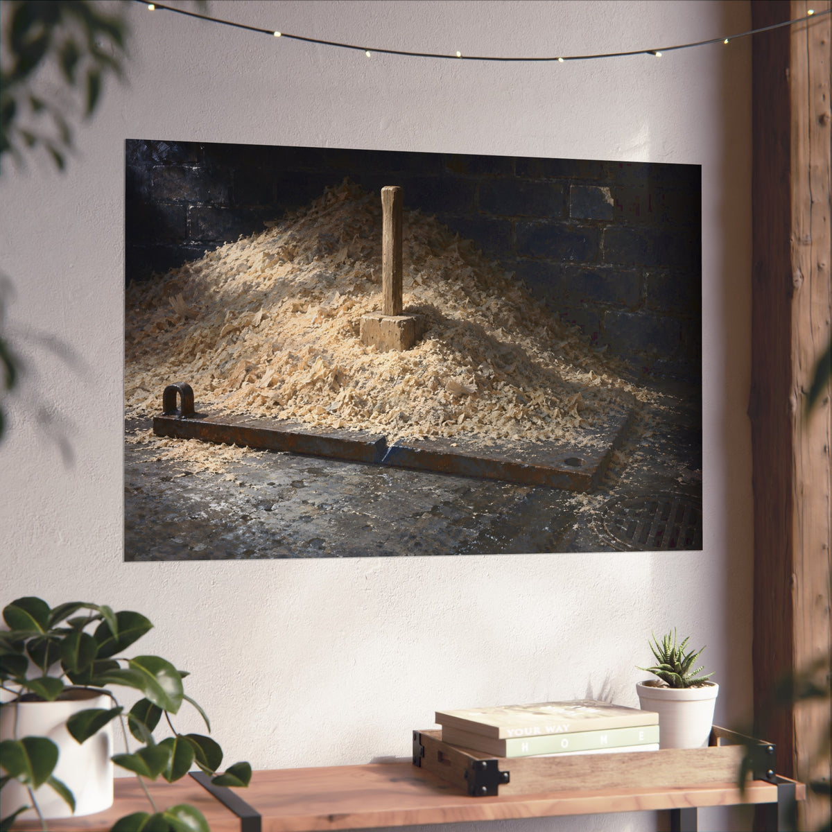 "The Handle Above the Heap": A Garabaggio Fine Art Print