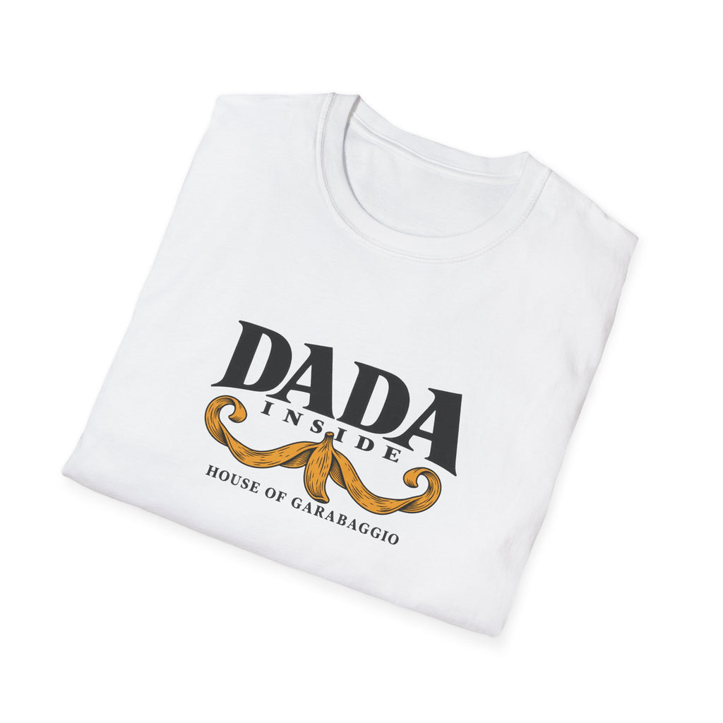 Dada Inside: Banana Flourish T-Shirt, garment mockup