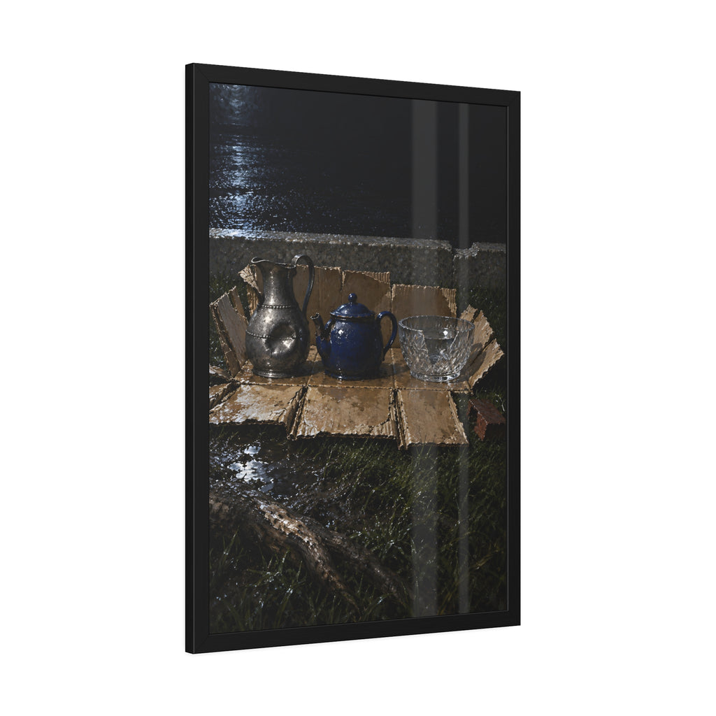 "The Walls Laid Down": A Garabaggio Framed Print