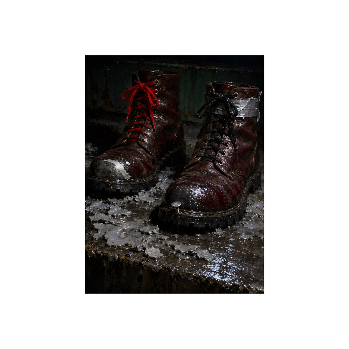 "The Wet Leather and the Paste": A Garabaggio Fine Art Print