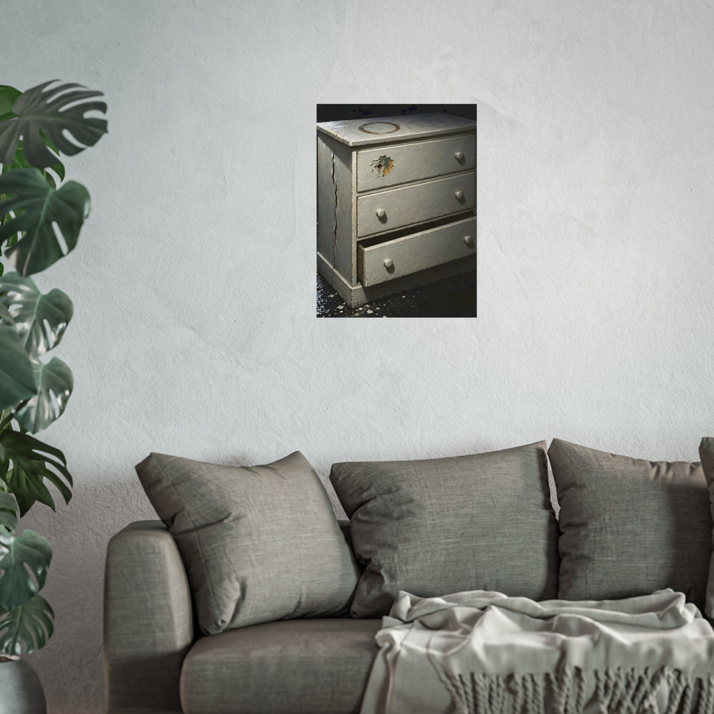"The Chip Beside the Missing Knob": A Garabaggio Fine Art Print