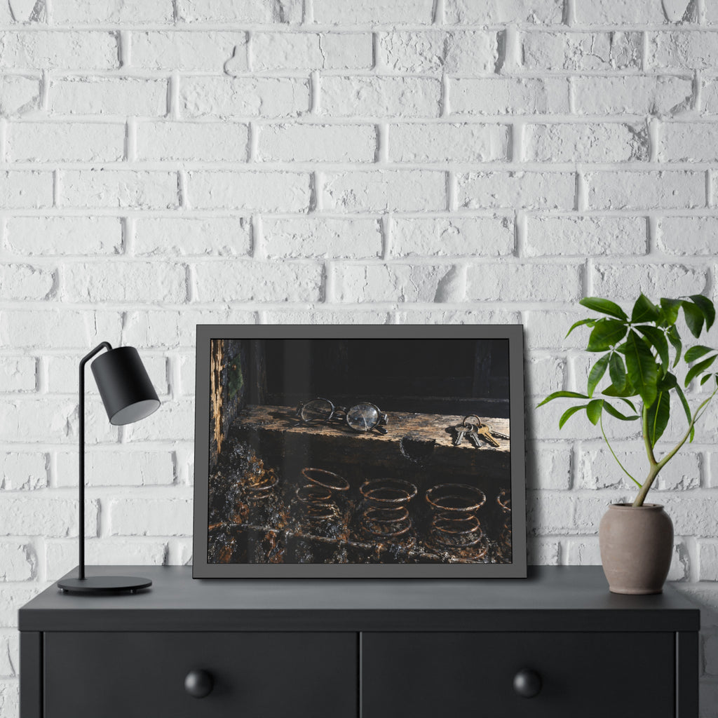 "The Glasses Clear": A Garabaggio Framed Print