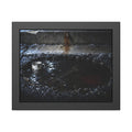 "The Meltwater": A Garabaggio Framed Print