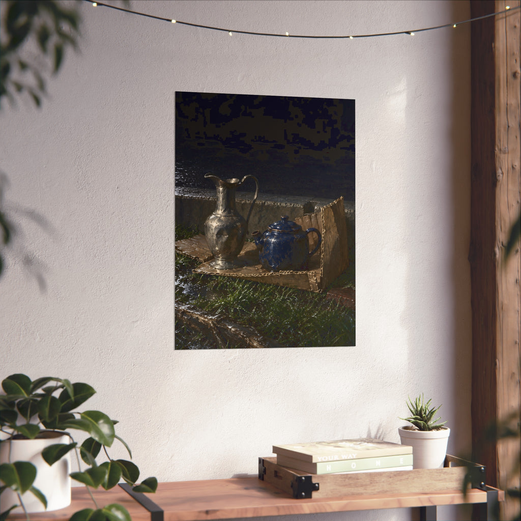 "The Teapot to Its Base": A Garabaggio Fine Art Print