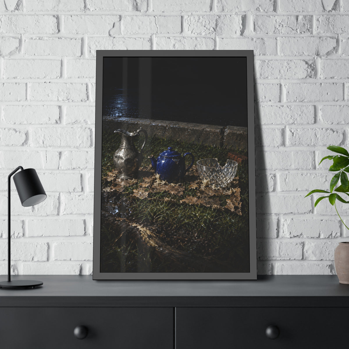 "What Nobody Took": A Garabaggio Framed Print