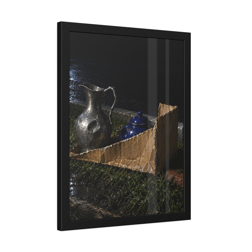 "The Broken Spout": A Garabaggio Framed Print