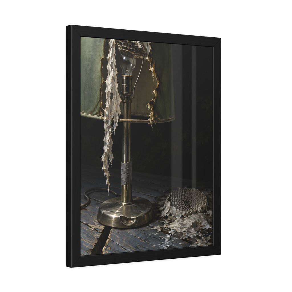 "The Rags on the Harp": A Garabaggio Framed Print