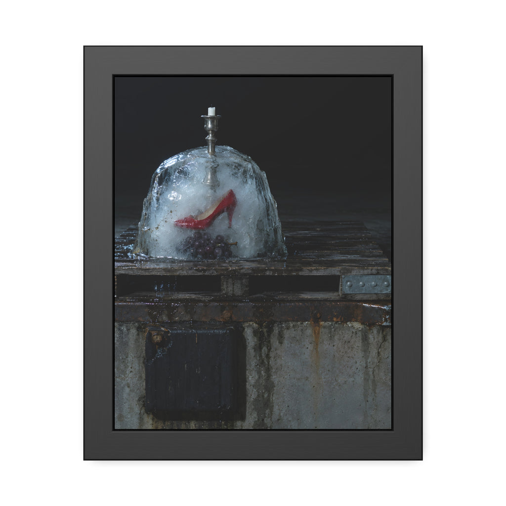 "The Candlestick Half Free": A Garabaggio Framed Print