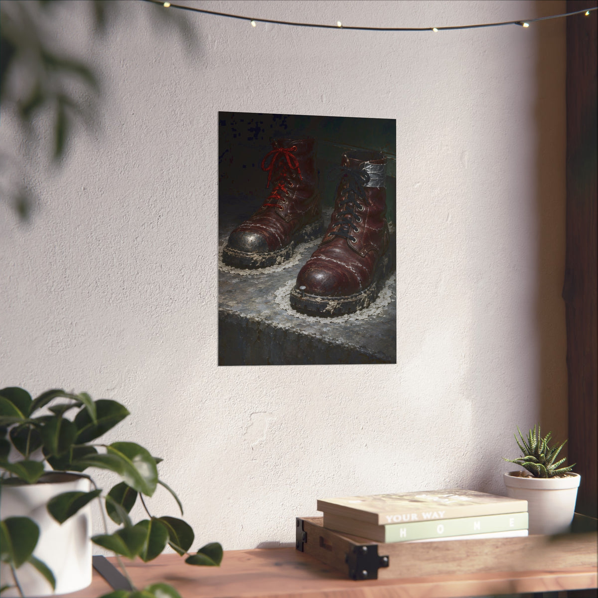 "The Two Pale Rings": A Garabaggio Fine Art Print
