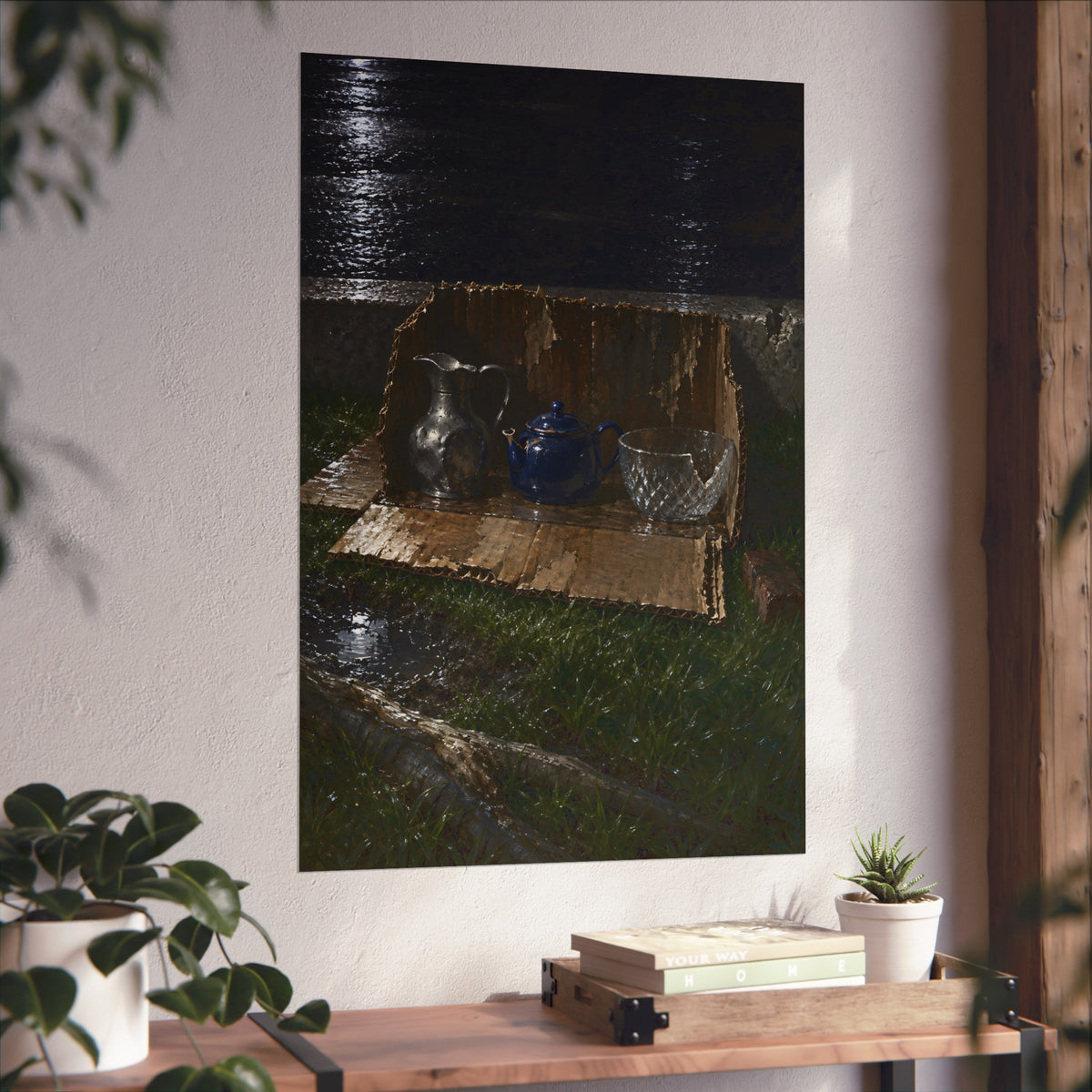 "The Missing Wedge": A Garabaggio Fine Art Print