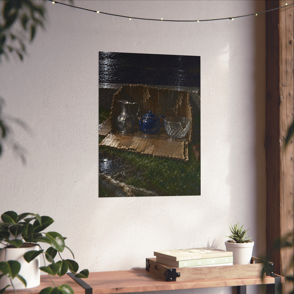 "The Missing Wedge": A Garabaggio Fine Art Print