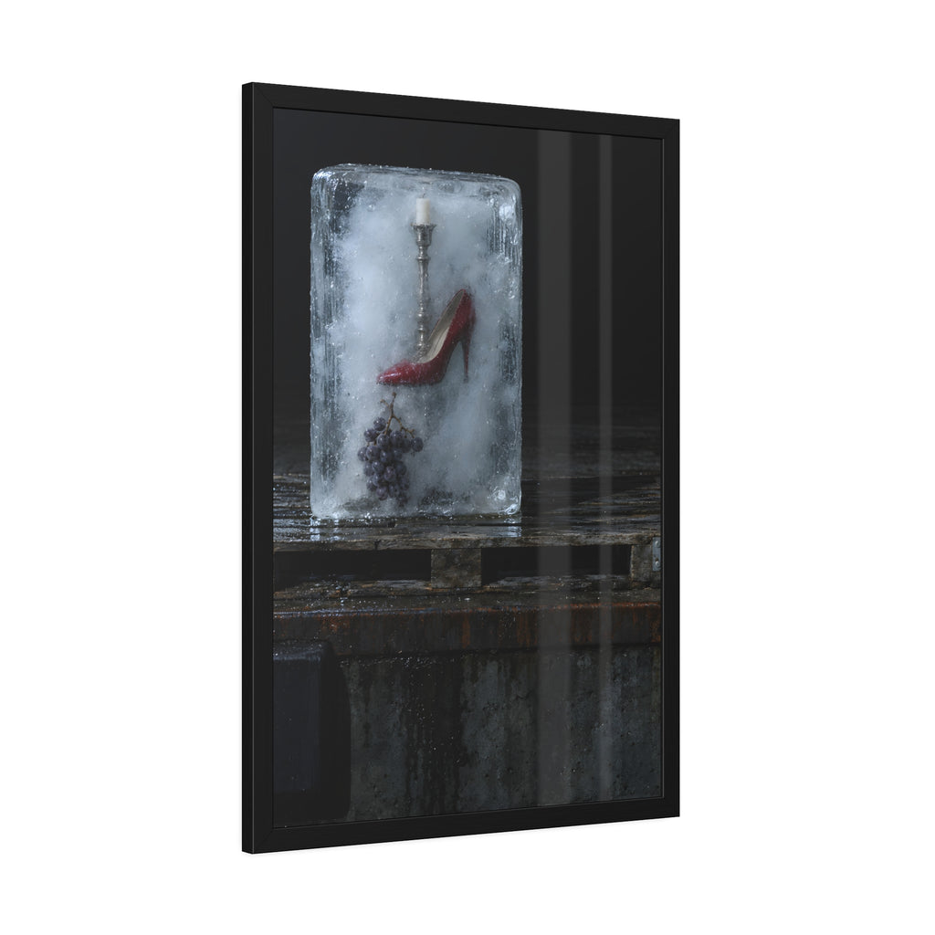 "The Edges Going": A Garabaggio Framed Print