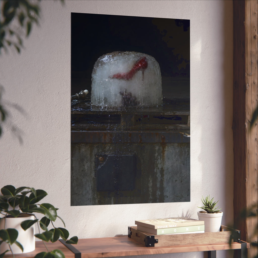 "The Candlestick Lying Down": A Garabaggio Fine Art Print