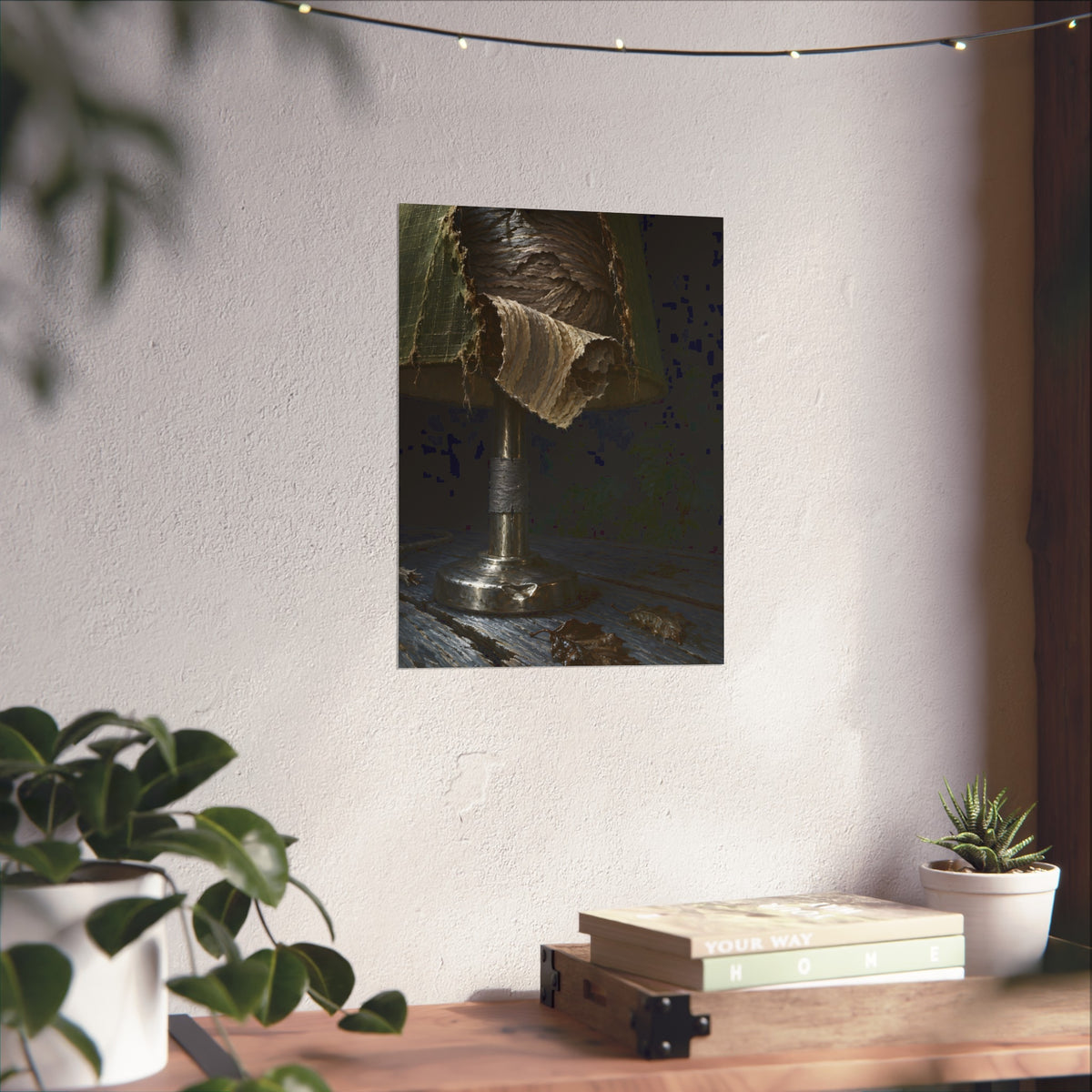 "The First Flap Down": A Garabaggio Fine Art Print