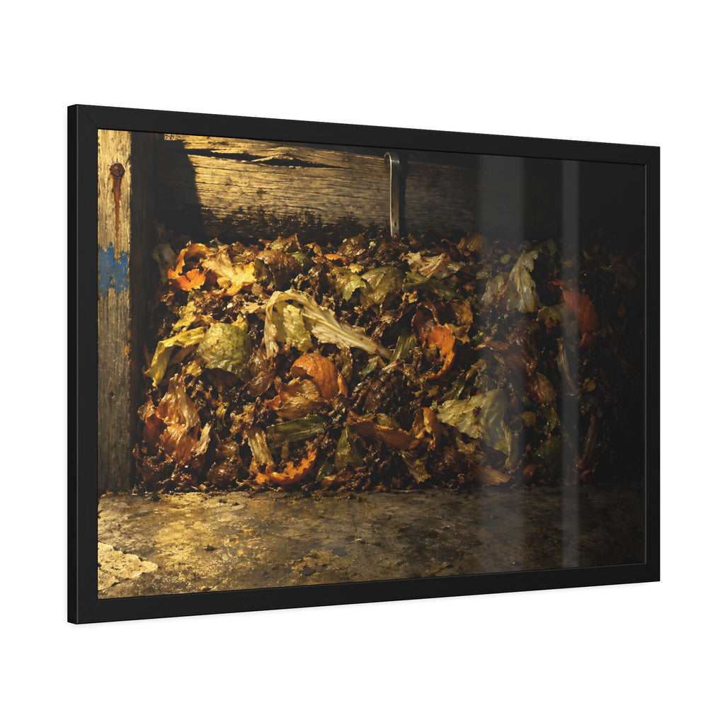 "The Peel Going Dull": A Garabaggio Framed Print