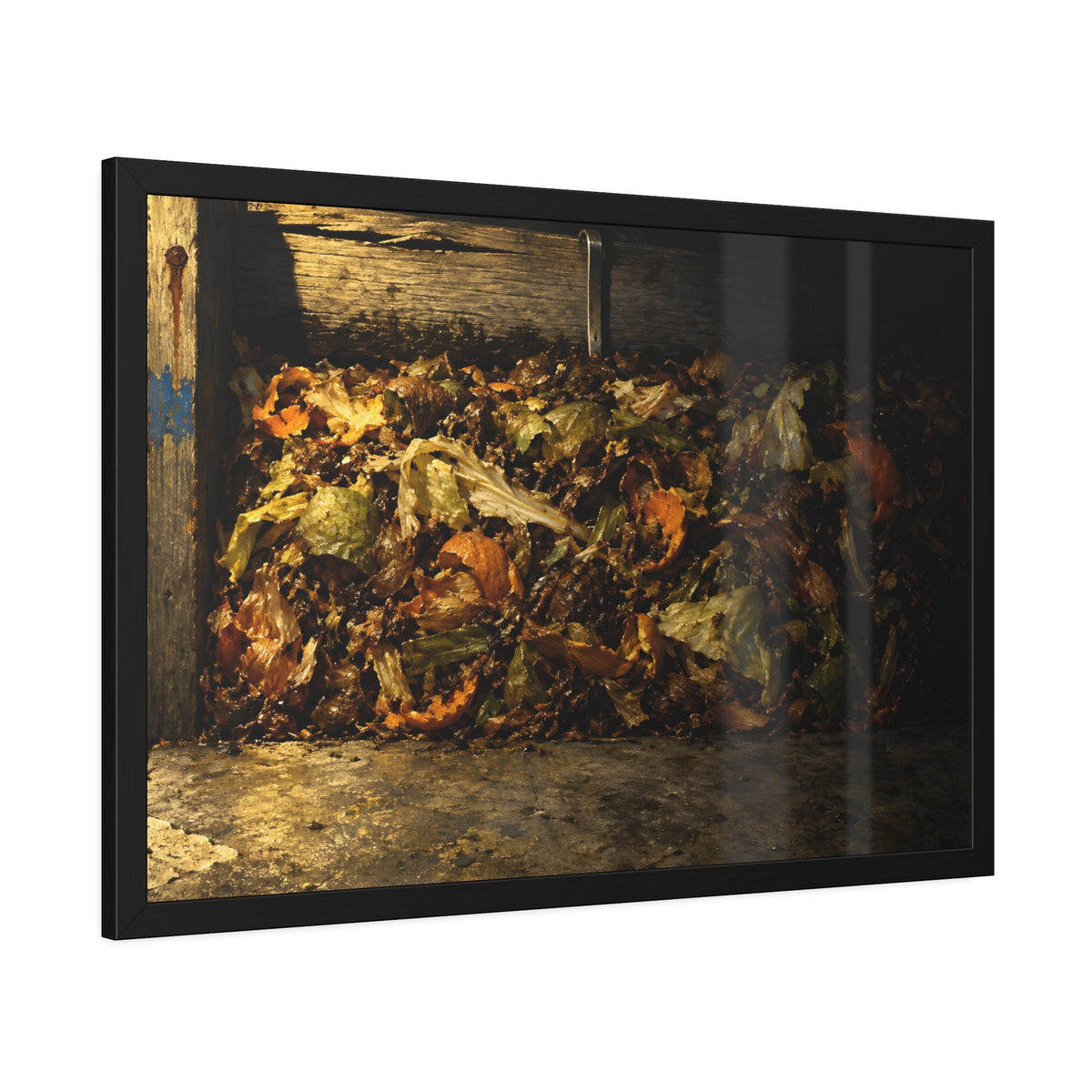 "The Peel Going Dull": A Garabaggio Framed Print