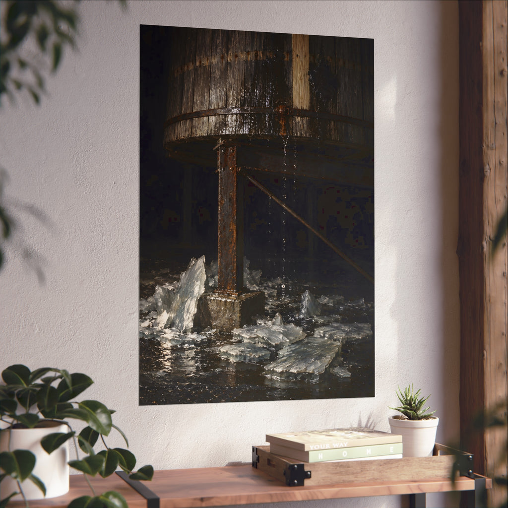 "The Fallen Slabs": A Garabaggio Fine Art Print