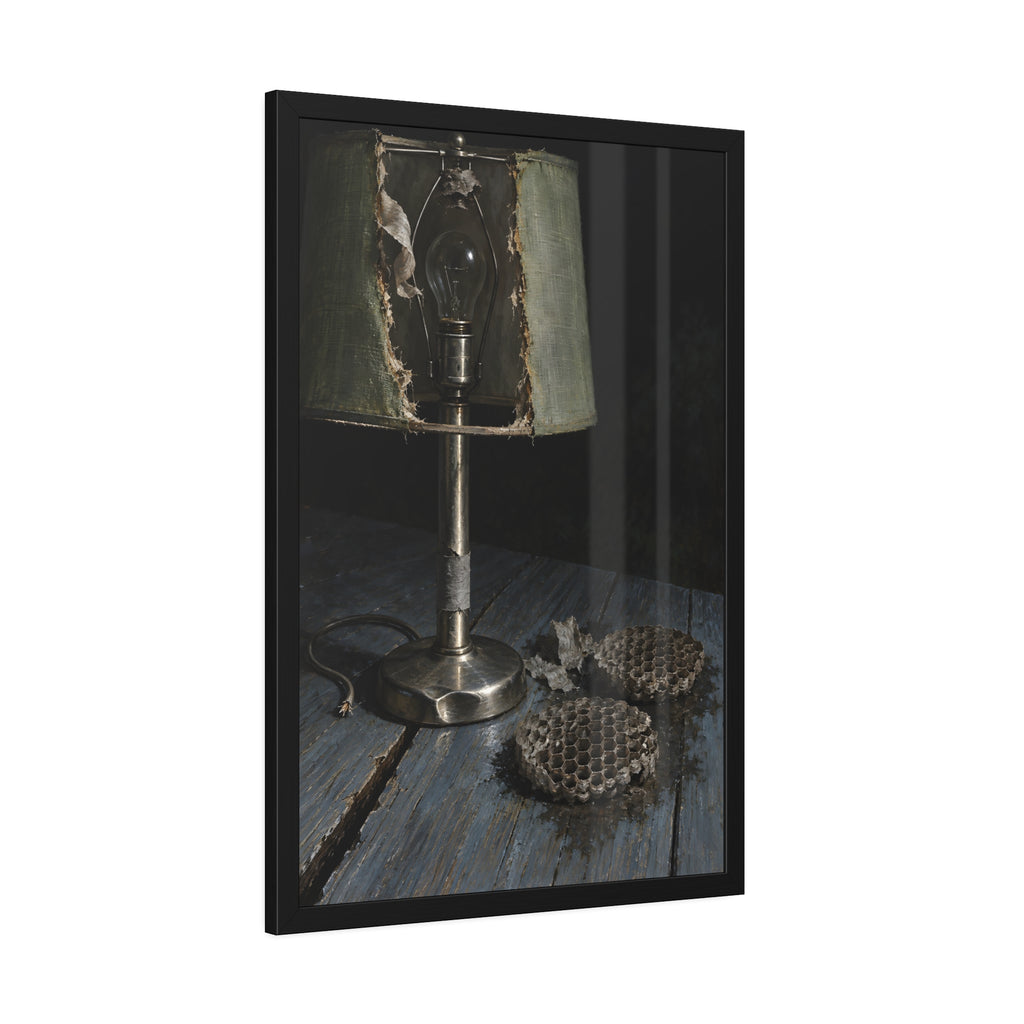 "The Upper Tier Down": A Garabaggio Framed Print