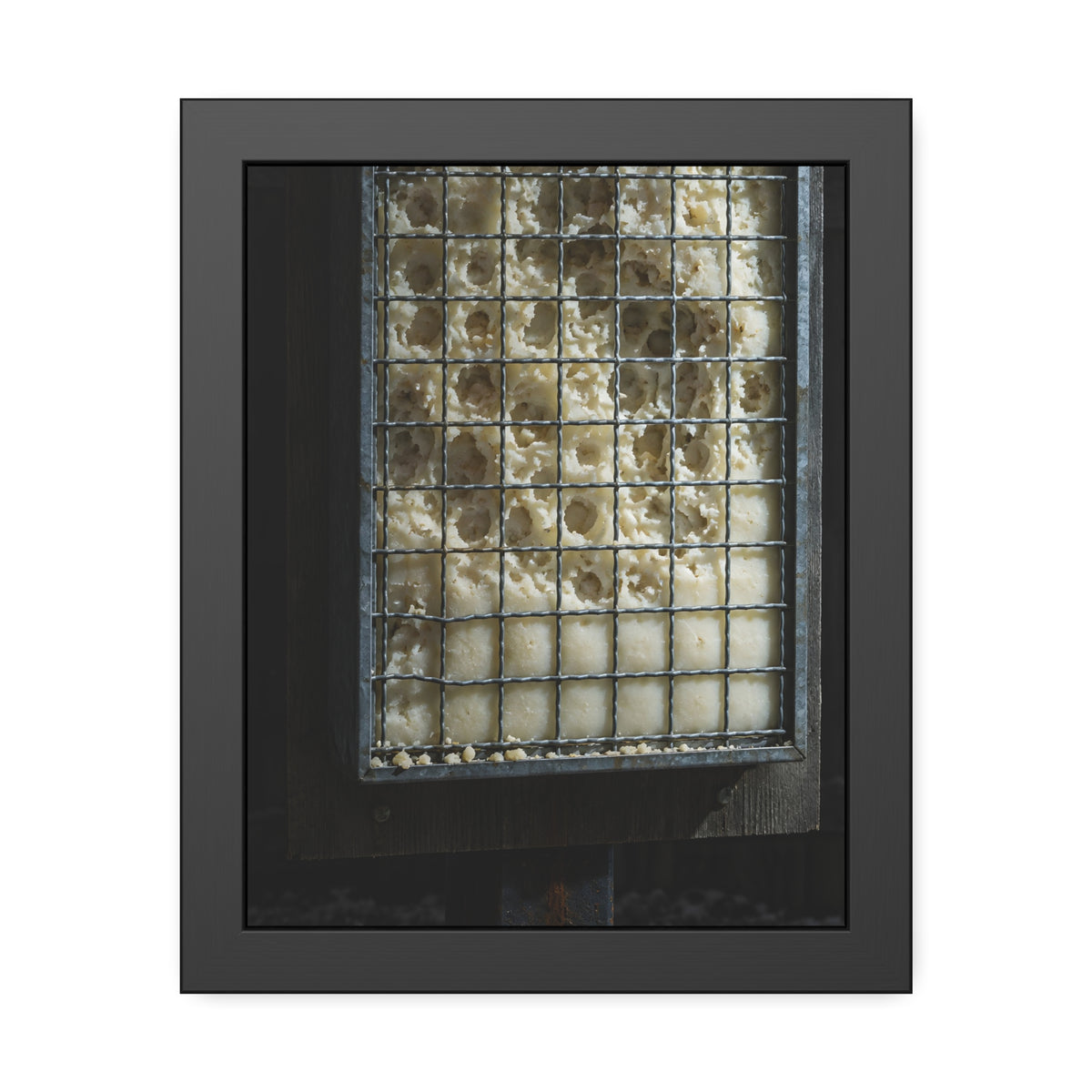 "The First Pitting": A Garabaggio Framed Print
