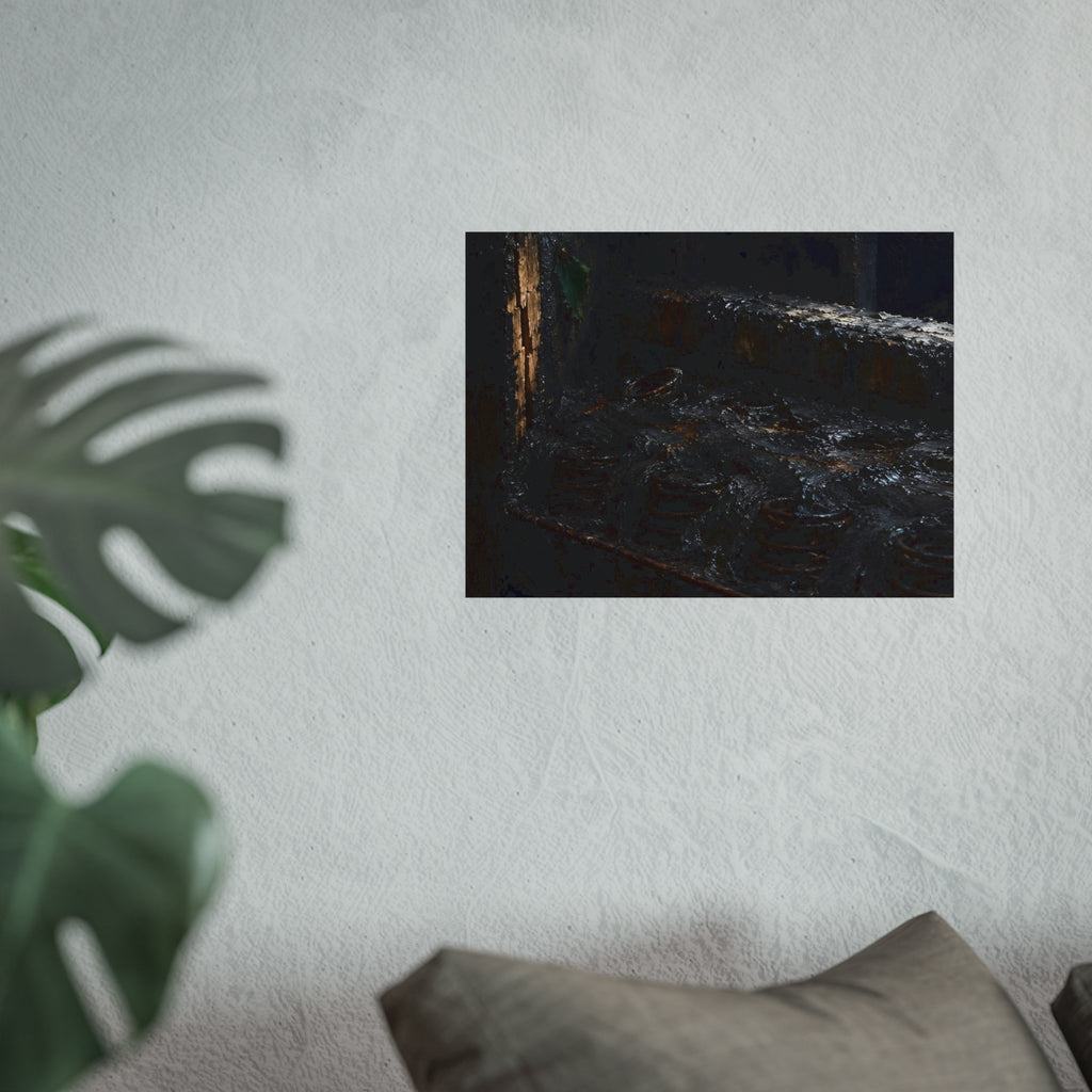 "The Black Crust": A Garabaggio Fine Art Print