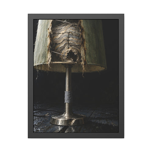 "The Torn Entrance": A Garabaggio Framed Print
