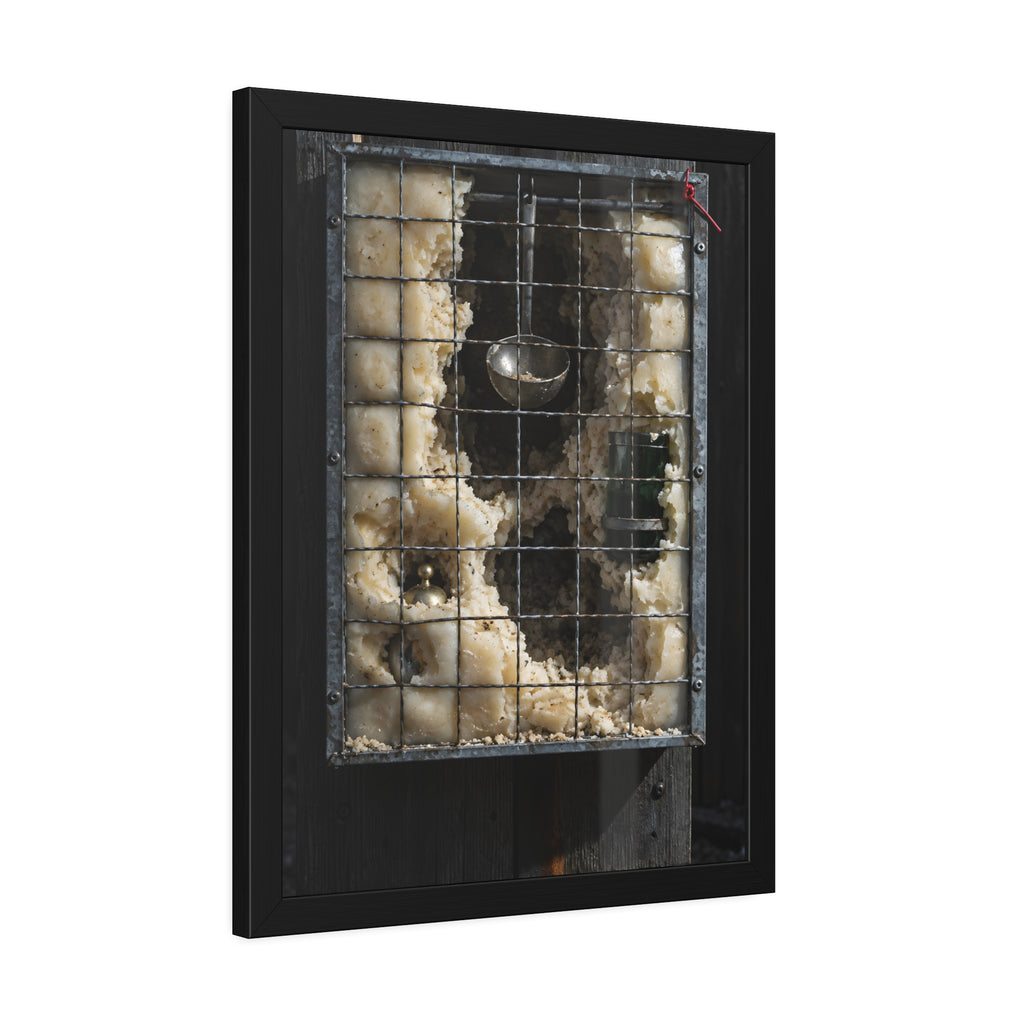 "The Brass Knob": A Garabaggio Framed Print