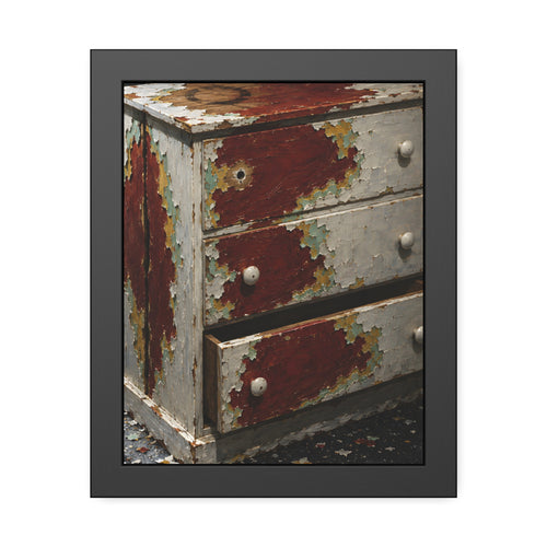 "The Brick Red Under Everything": A Garabaggio Framed Print