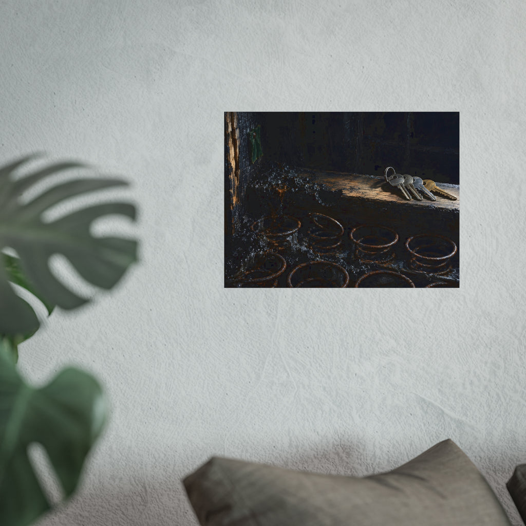"The Keys on the Rail": A Garabaggio Fine Art Print