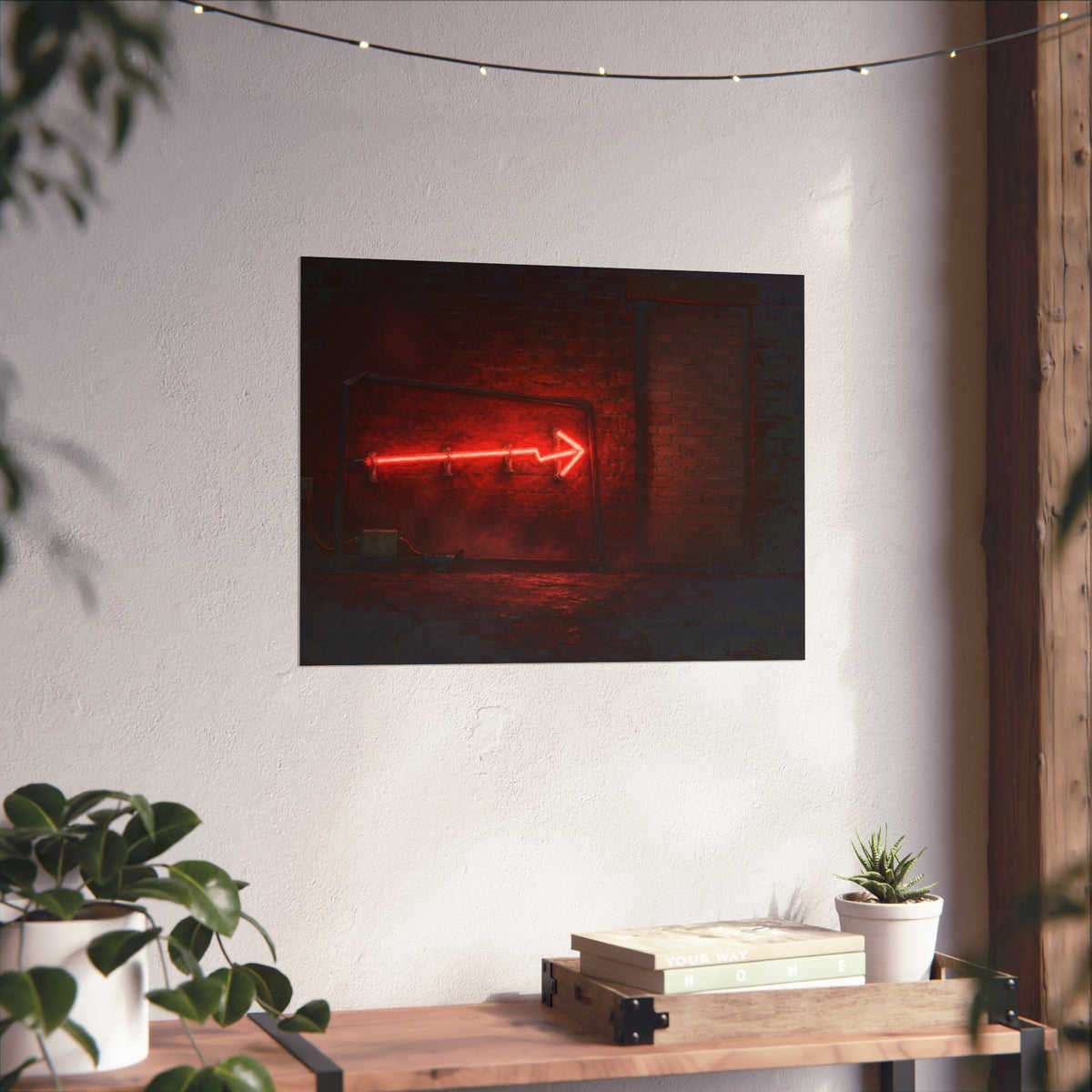 "The Red Fog": A Garabaggio Fine Art Print