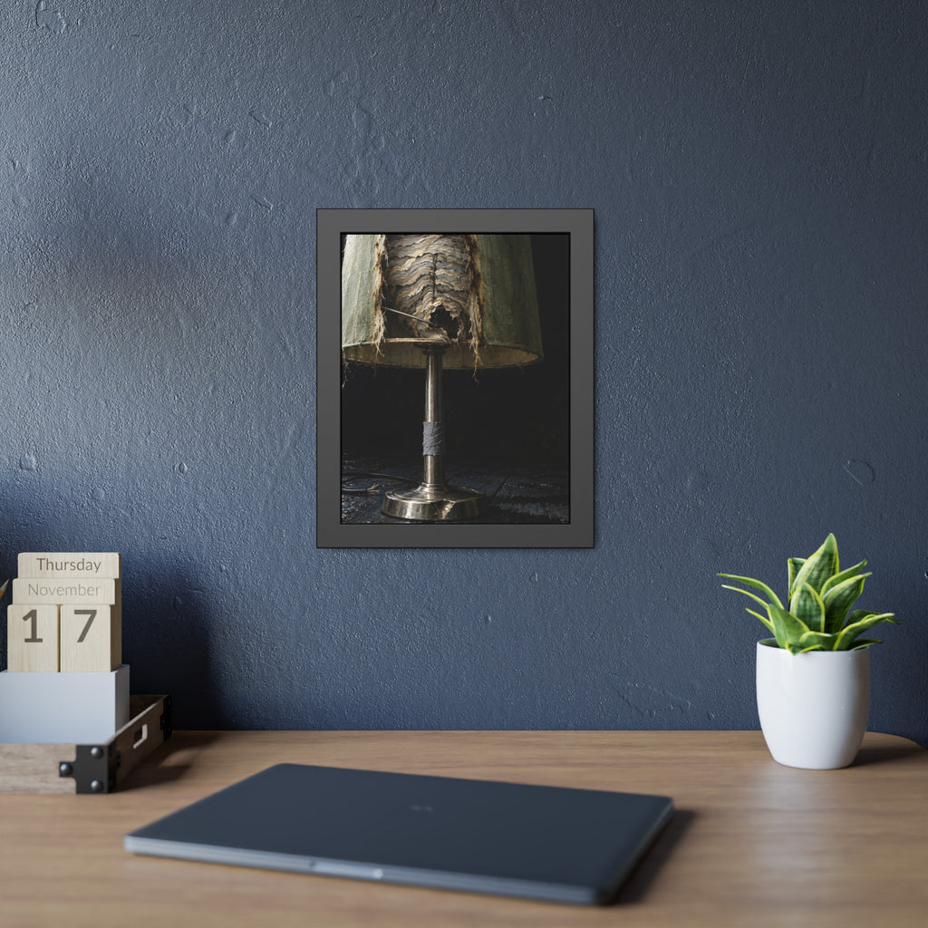 "The Torn Entrance": A Garabaggio Framed Print