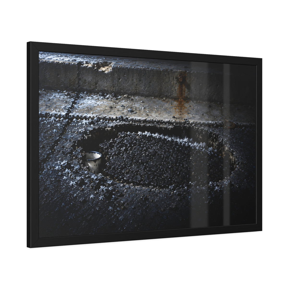 "The Sunk Edge": A Garabaggio Framed Print