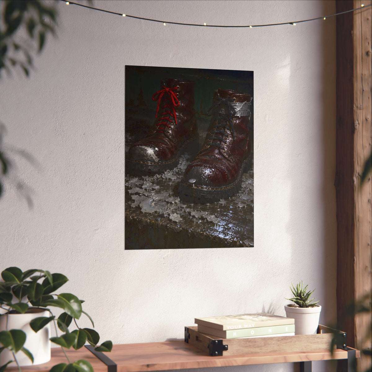 "The Wet Leather and the Paste": A Garabaggio Fine Art Print